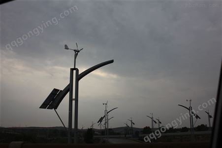 南京欧陆电气风光互补路灯系统组成