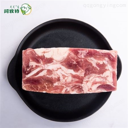 牛肉坯 阿牧特惠选肥牛 冷冻方砖 可切片 切牛肉卷 火锅烧烤食材