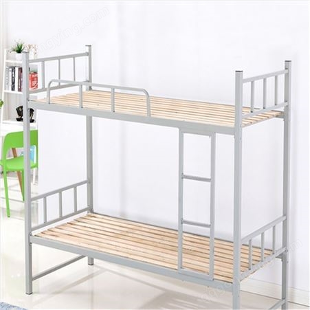蒙诚家具 铁架上下床 学生宿舍床 操作简单工地铁床