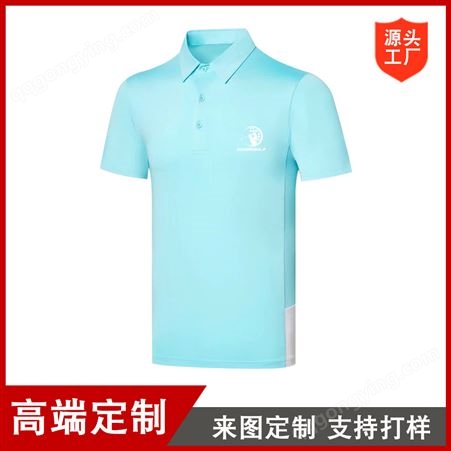 2022新款高尔夫短袖t恤男夏秋季运动速干球衣golf修身POLO衫服装