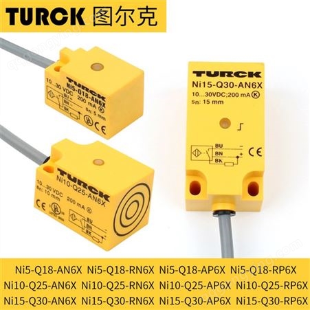 TURCK图尔克电容接近开关NI50U-CK40-VP6X2-H1141全新/原装