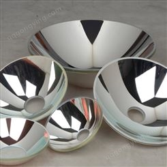 真空镀膜玻璃反光碗 反光杯 反光镜 高功率 耐高温 支持定制