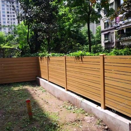 木纹铝合金护栏/市政园林护栏/道路护栏