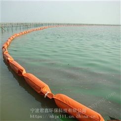围油栏PVC固体浮子式耐寒拦污带湖泊河道防於污水软围隔防污屏