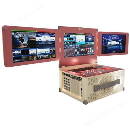 极联视通MOTO G1 便携式导播机一体式工作站3D实时渲染直播一体机