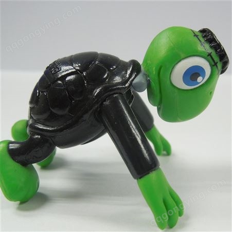 塑胶玩具定制加工 卡通青蛙儿童休闲吹塑玩具 规格齐全