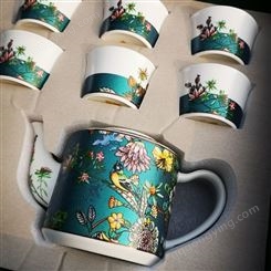 唐 山骨质瓷茶具套装绿野仙踪公道杯主人杯中式功夫茶具
