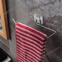 启航 不锈钢创意卷纸架 酒店厕所卫生间免钉纸巾挂架