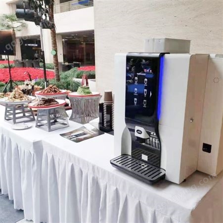 浙江省地区咖啡机厂家生产桌面台式扫码咖啡机商用全自动咖啡机意式咖啡机