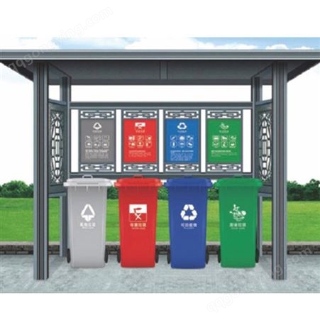 户外分类垃圾桶 公园小区环卫垃圾箱 博美分类垃圾定制厂家