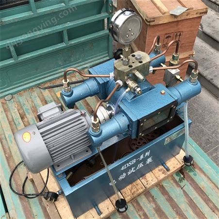 4DSB压力自控电动试压泵 活塞式测压泵 容器锅炉压力打压泵
