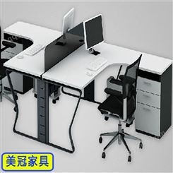 周口办公桌 简约钢架桌 电脑桌工厂批发 可定做
