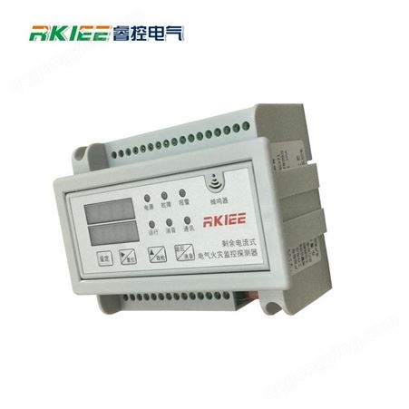 睿控RKIEE品牌面板式嵌入式电气火灾探测器RK-FPS/1L4Tm