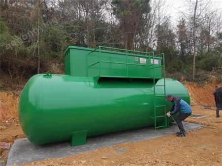 农村污水治理一体化处理设备100吨/天