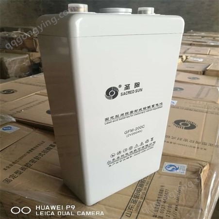 GFM-200C蓄电池 圣阳电池2V200AH 通信专用 免维护