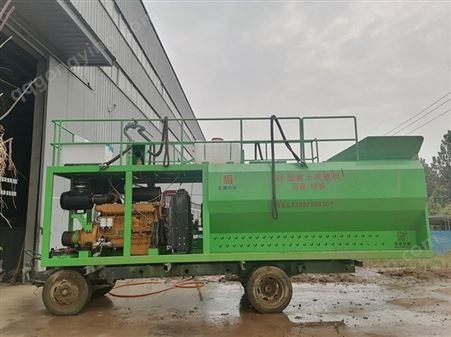 河南恒睿HKP-180客土喷播机  边坡绿化播种机