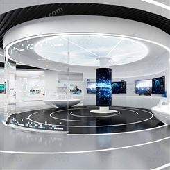 南京多媒体展厅设计 智慧展馆设计 全息投影数字沙盘 数字地产展厅