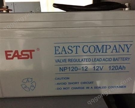 易事特NP120-12 EAST 12V120AH机房铅酸免维护储能应急