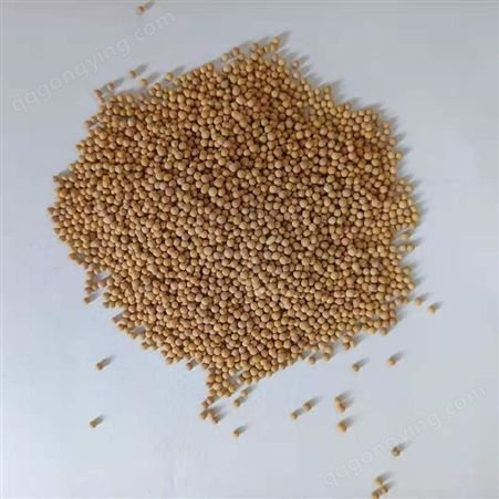 石诚批发 麦饭石矿化球- 麦饭石滤料陶瓷颗粒黄色 1-2mm
