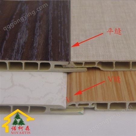 300 400 600环保集成墙板 诺柯森竹木纤维护墙板生产厂家