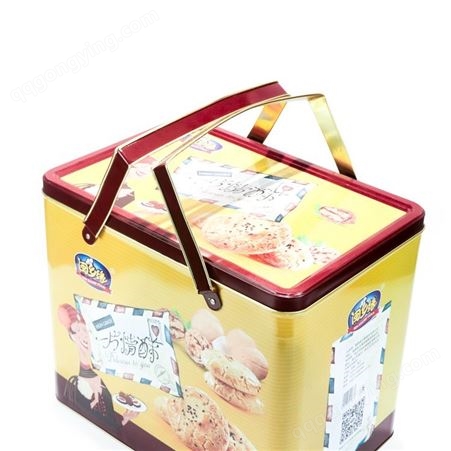 T2011海福包装定制马口铁酒盒包装食品零食铁盒通用手提礼品铁盒子