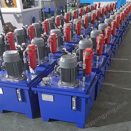 数控机床液压系统 华利液压站 加工生产非标液压油泵 电动液压泵