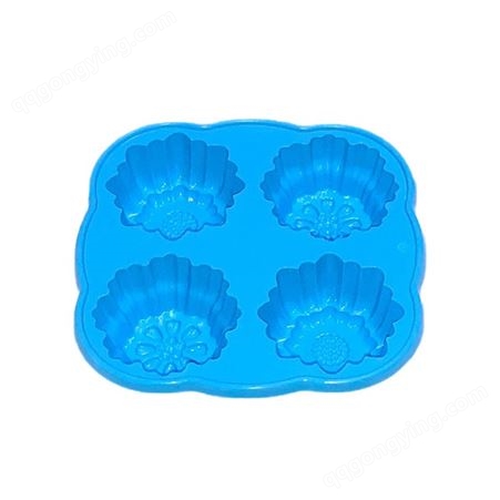 新帆顺硅胶制品 硅胶烘焙模具 4连硅胶蛋糕模 硅胶月饼模具