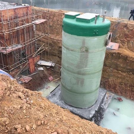 全地埋式预制泵站 铭源环保 专业生产一体化泵站