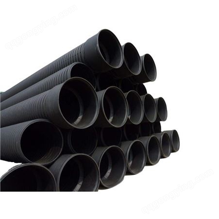 广西厂家直供 高密度聚乙烯hdpe双壁波纹管 排水排污管 国际管