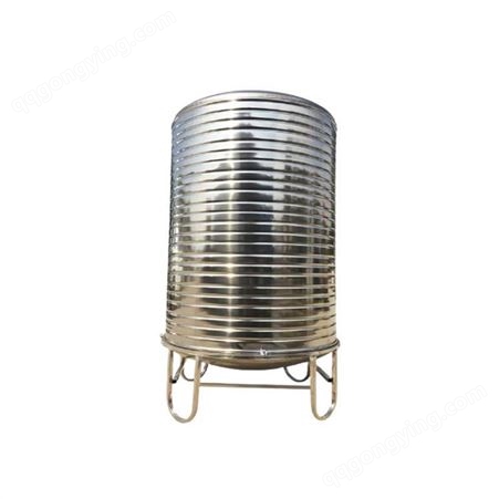 厂家直供家用不锈钢水塔 不锈钢水箱圆形储水罐5立方 加厚大容量
