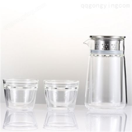 红素茶具系列 玻璃水壶 套装泡茶宝 带包定制 100件起订不单独零售
